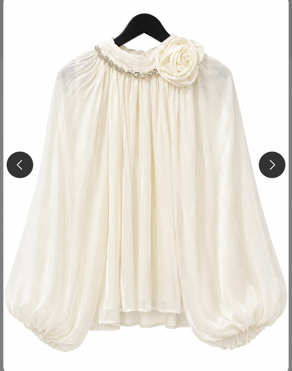 Chemis organza warda