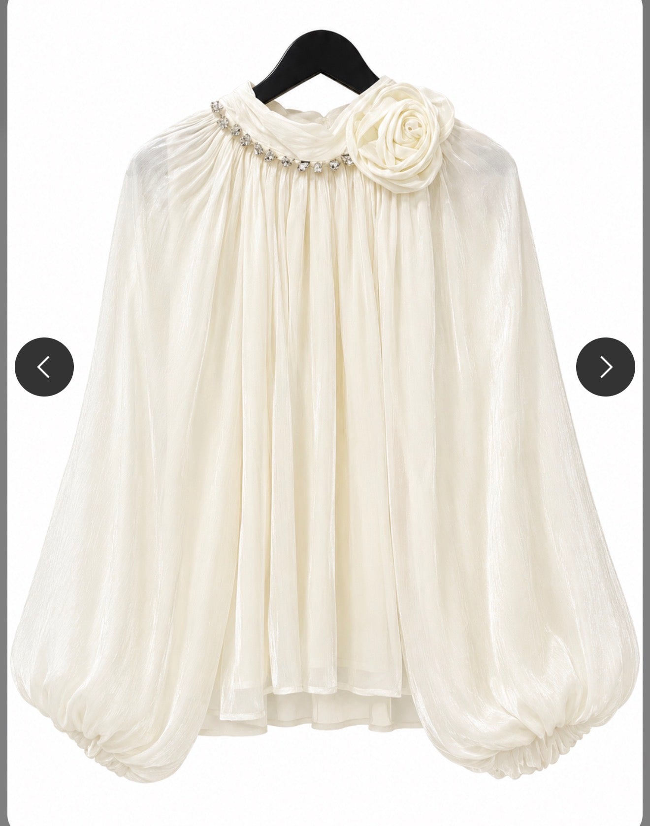 Chemis organza warda