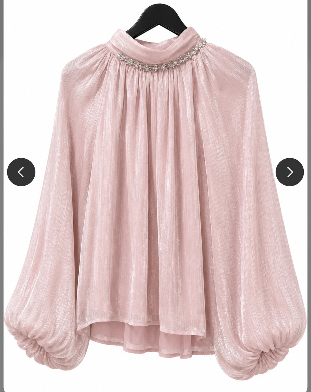 Chemis organza warda