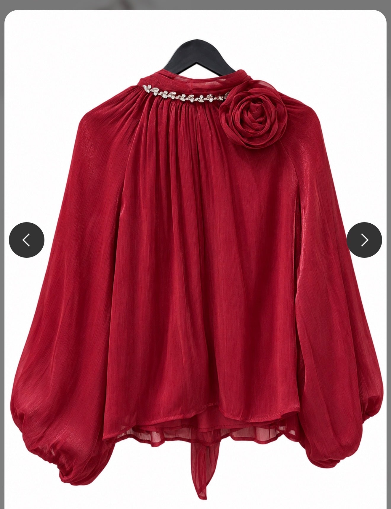 Chemis organza warda