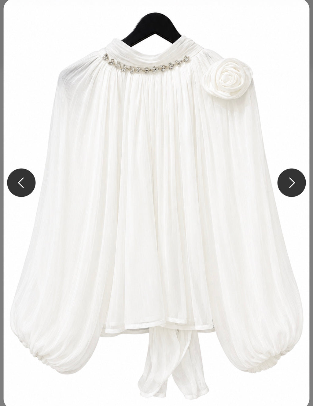Chemis organza warda