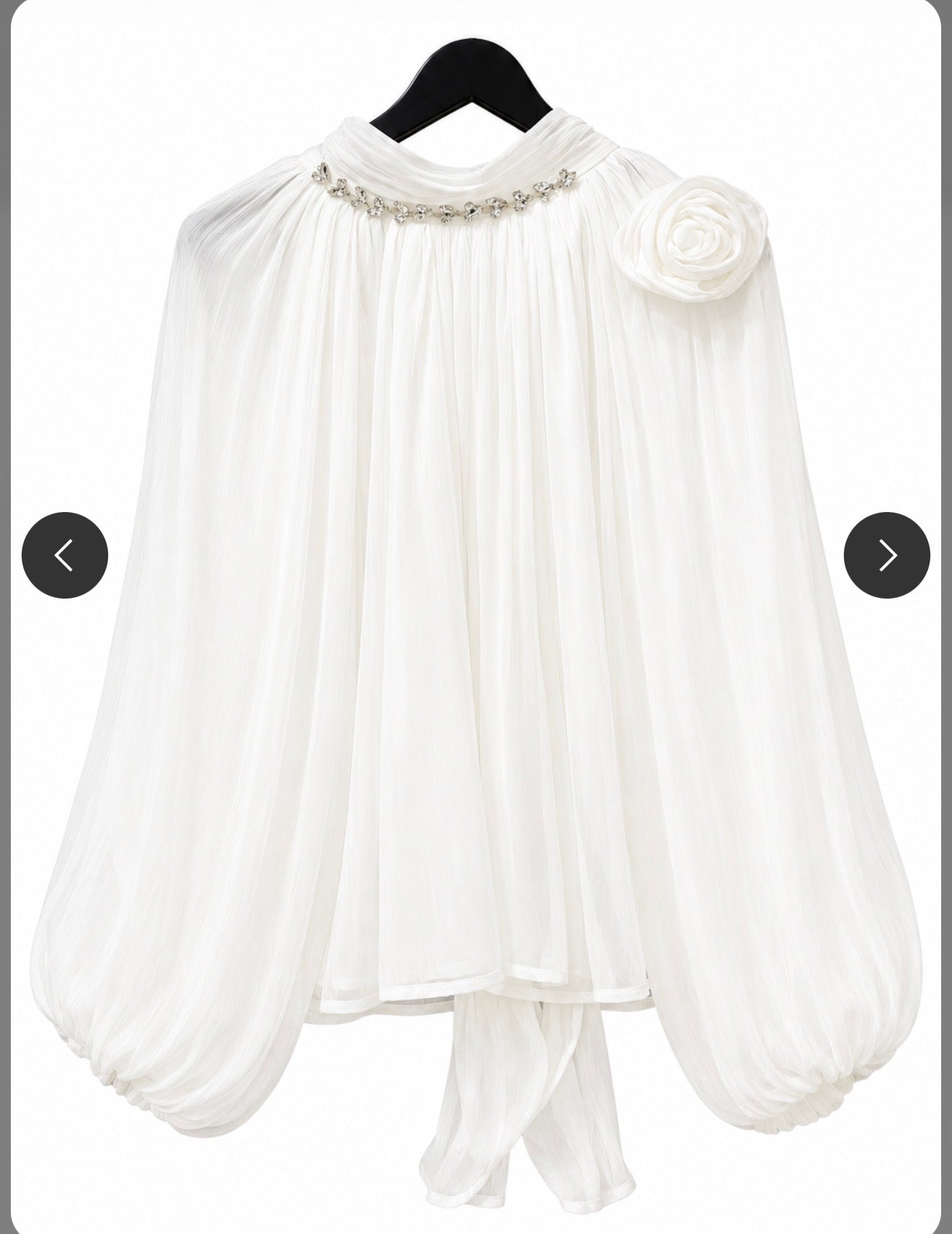 Chemis organza warda