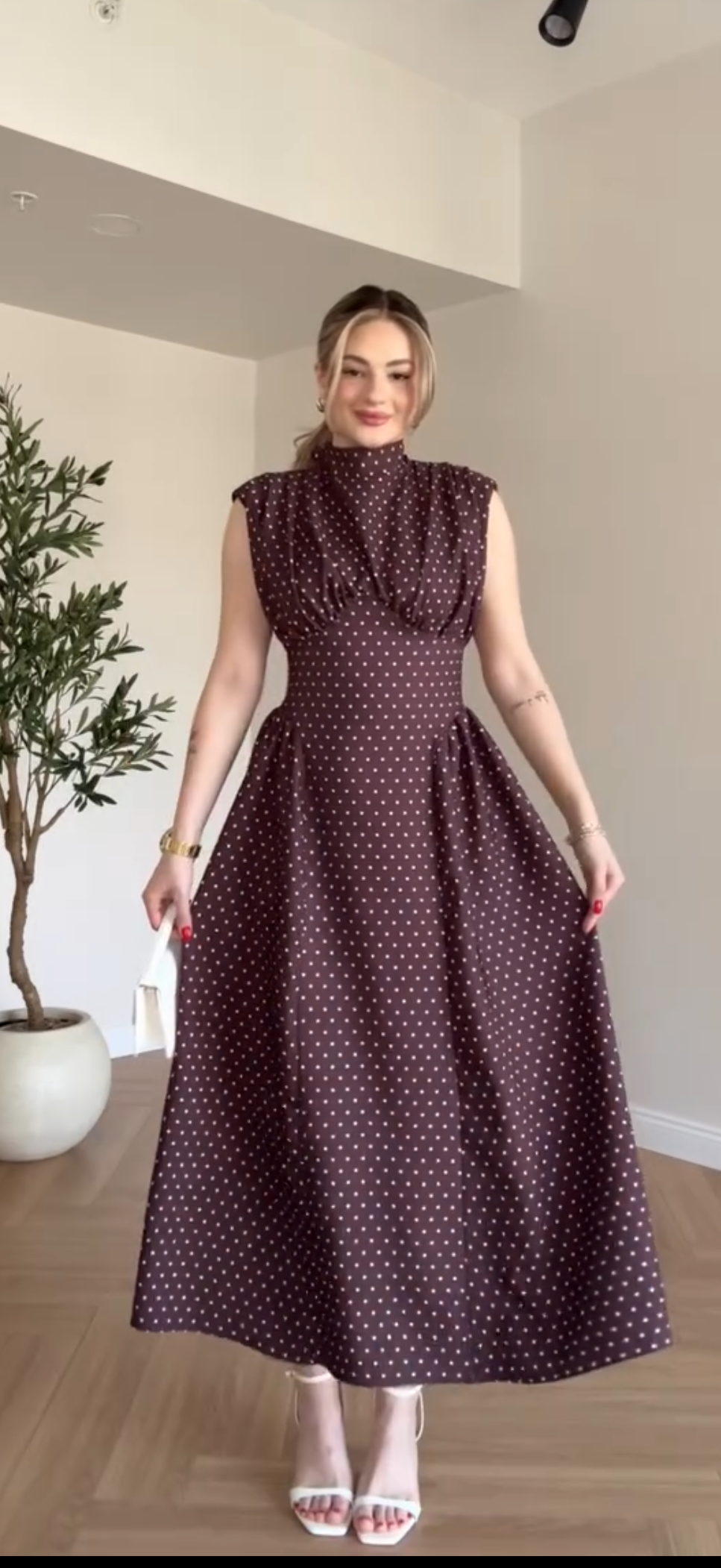 Robe petite points