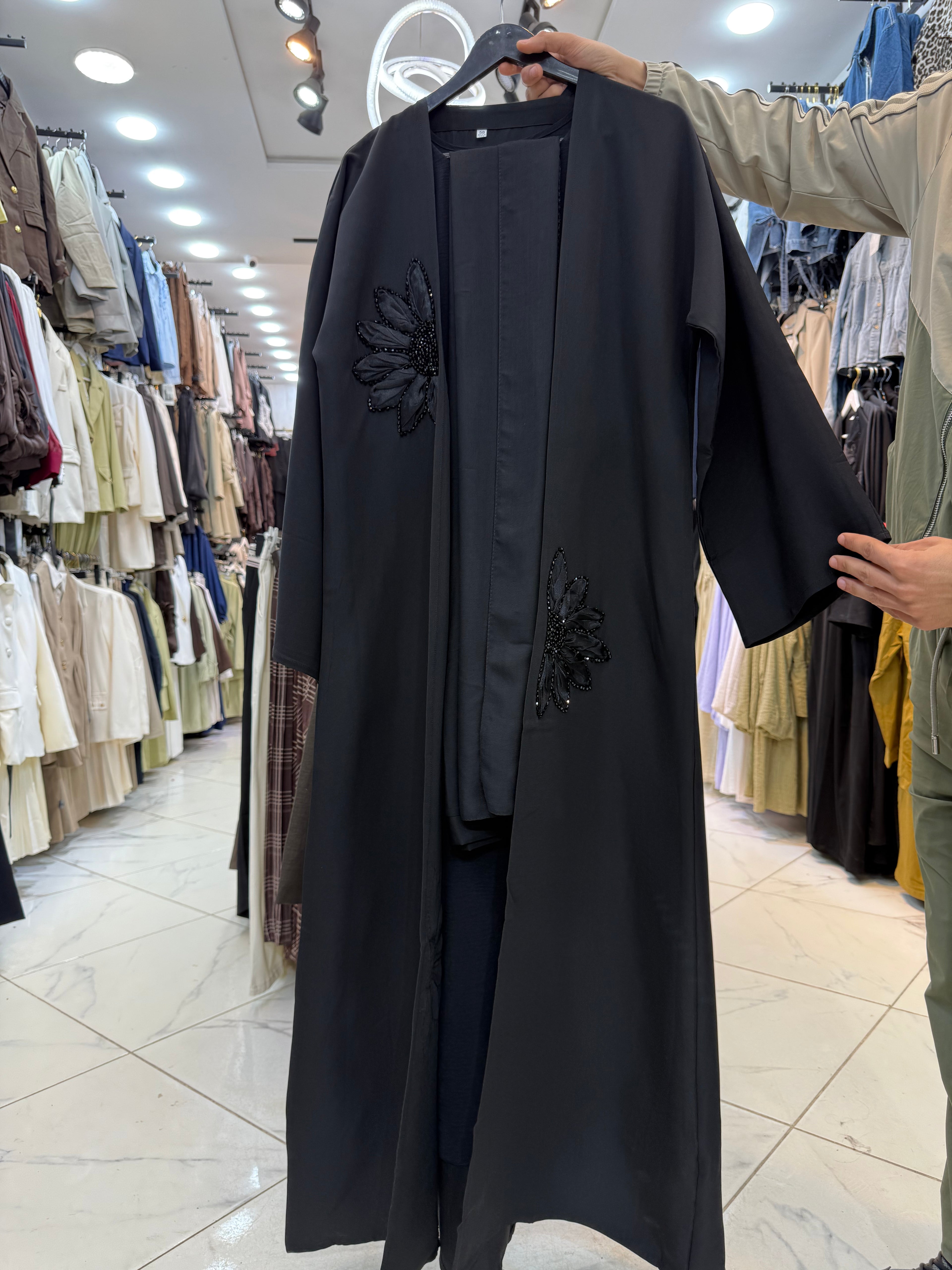 عبايات دبي وردة