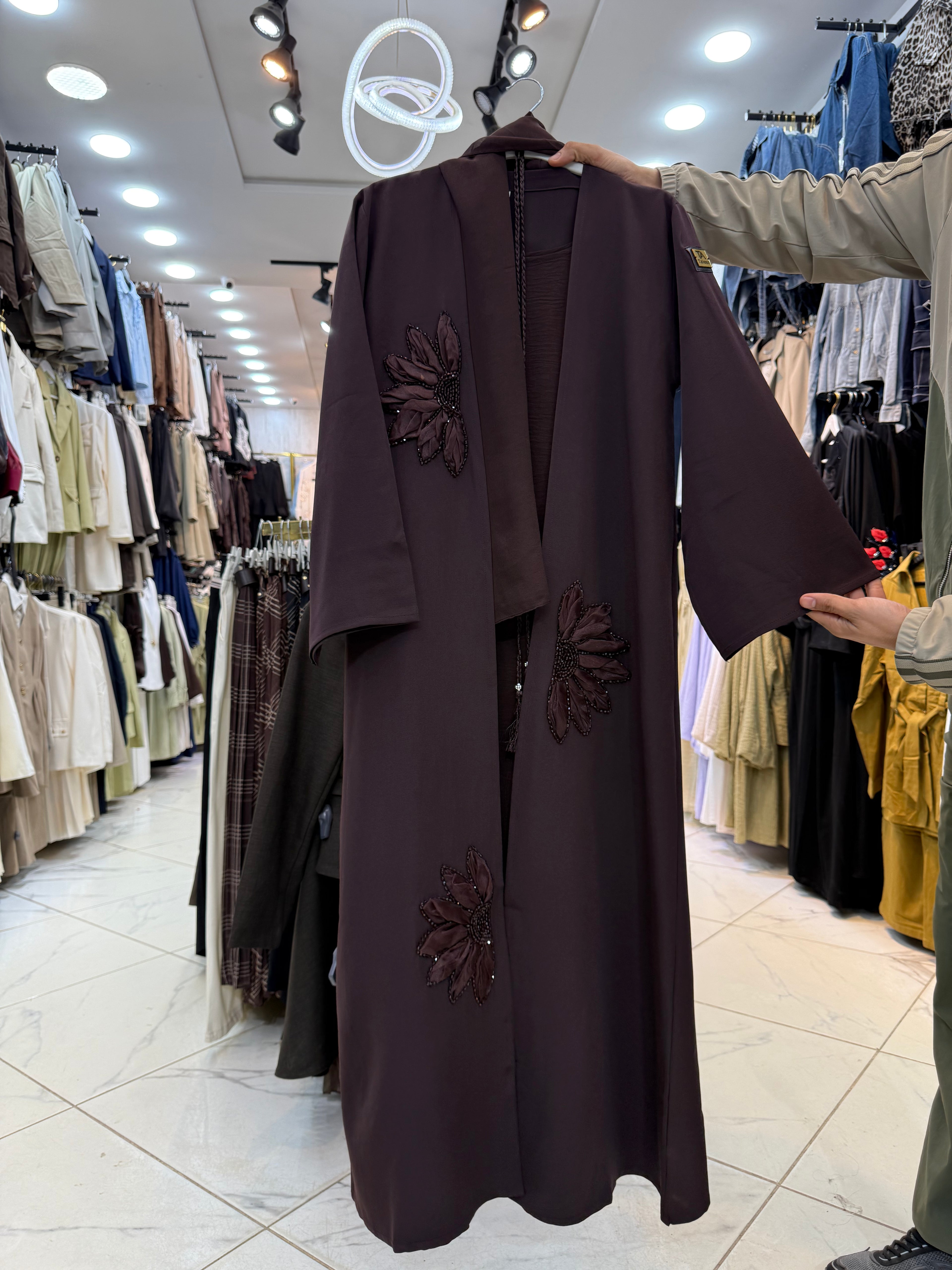 عبايات دبي وردة